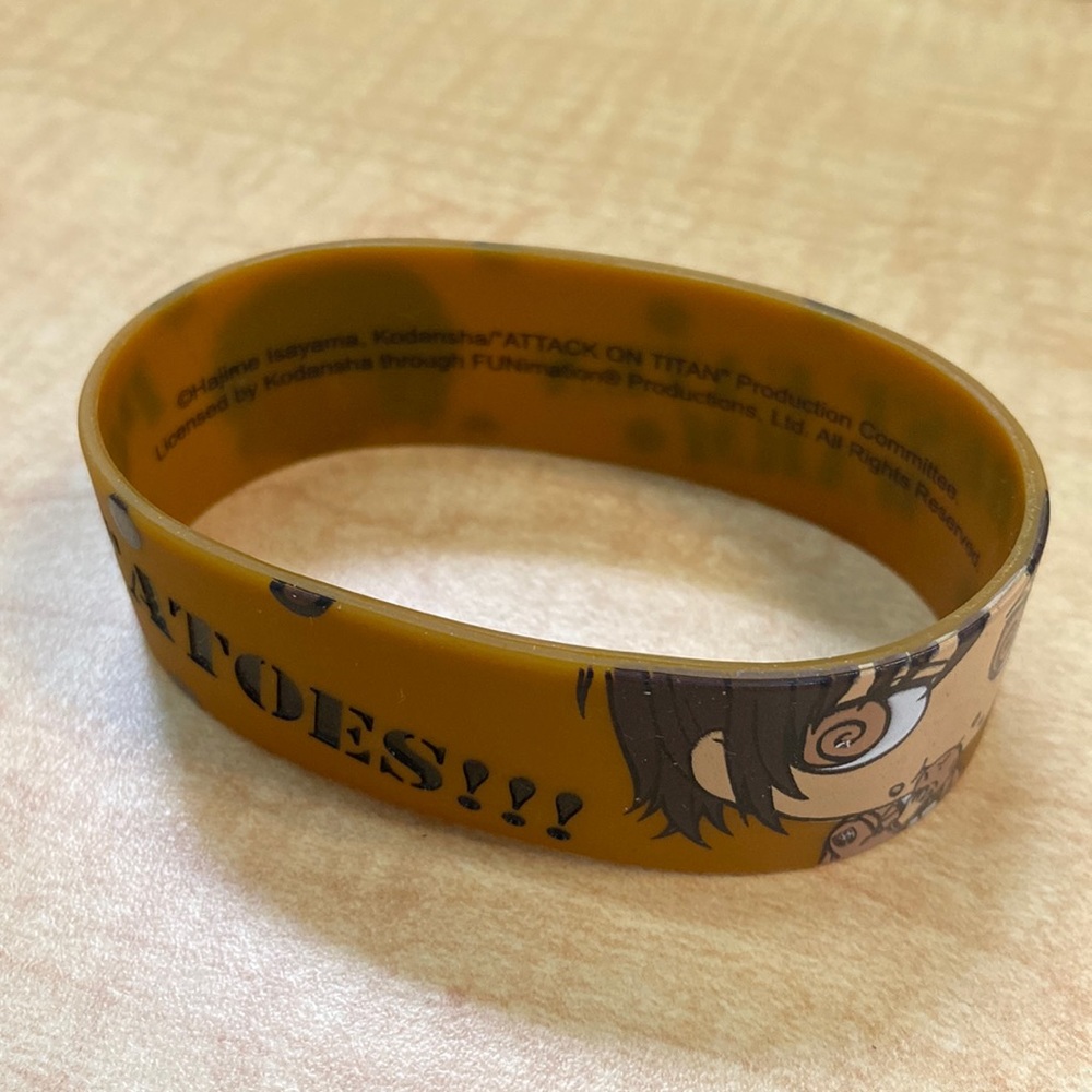 Attack on Titans-Sasha Potatoes Best Eaten Warm-Bracelet